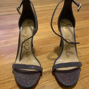 Multicolored Sam Edelman heels, worn once!